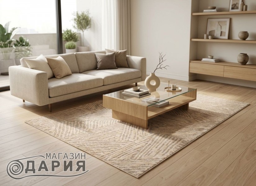 Тъкан килим FORTE 828 beige